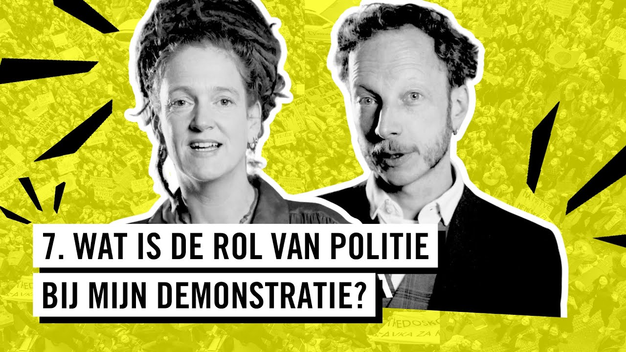 7. Politie en demonstraties | Demonstreren kan je leren