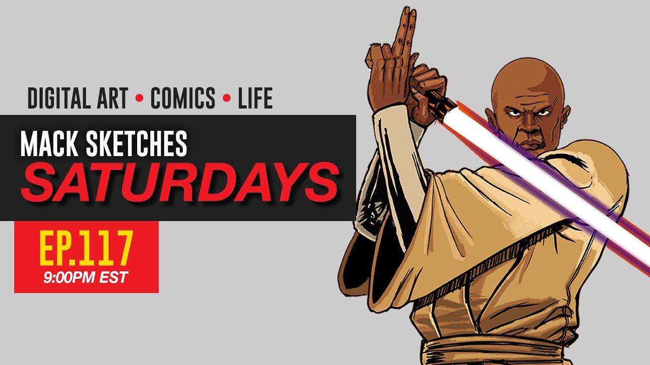 Drawing Star Wars Characters // Mack Sketches Saturdays // EP.117