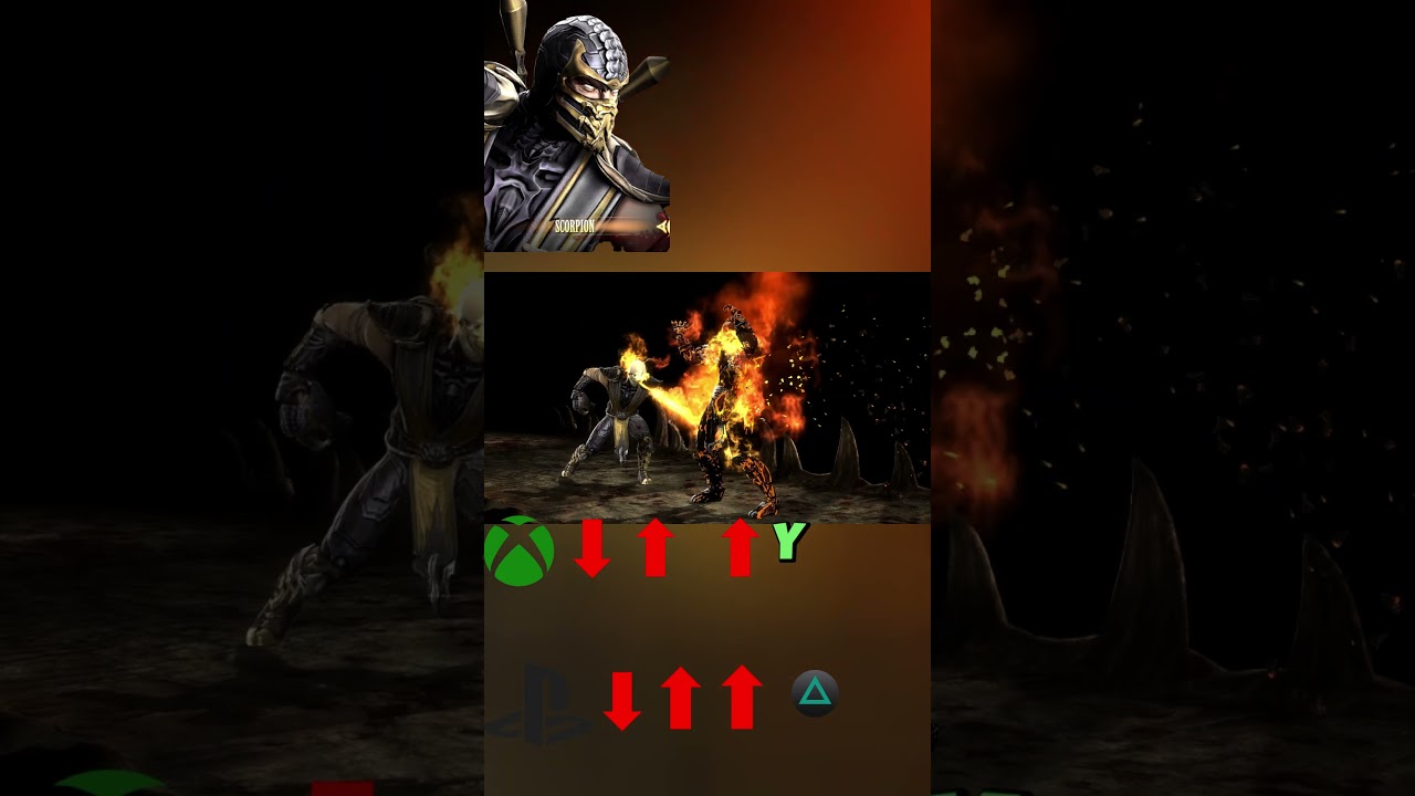 COMO HACER TODAS LAS FATALITIES DE SCORPION EN MK9