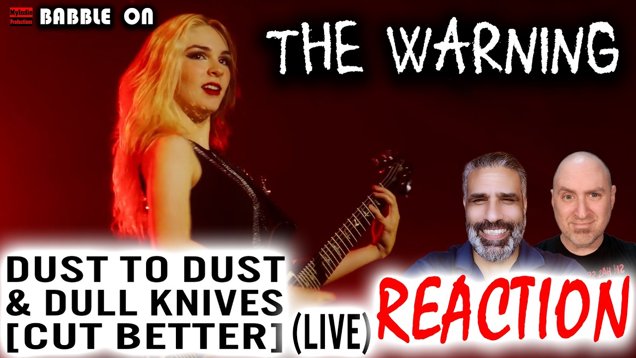 THE WARNING - DUST TO DUST / DULL KNIVES (CUT BETTER) [Live] reaction by Indie Filmmakers 🔥🔥🔥🤘😁🤘🔥🔥🔥