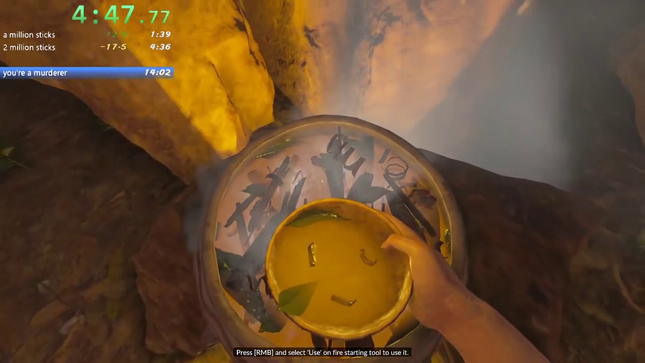 Green Hell Any% Bad Ending in 13:32 (World Record)