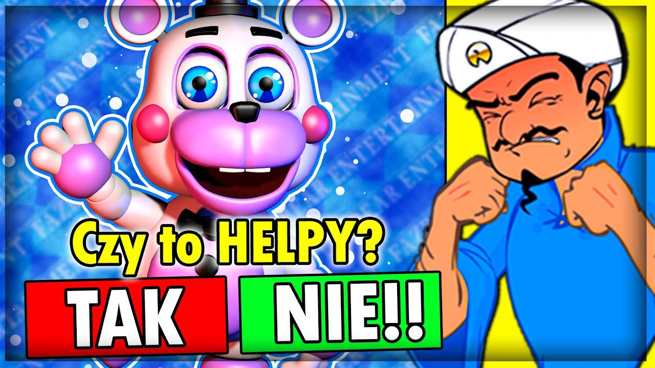 Czy AKINATOR Zna *HELPY* z FNAFA?