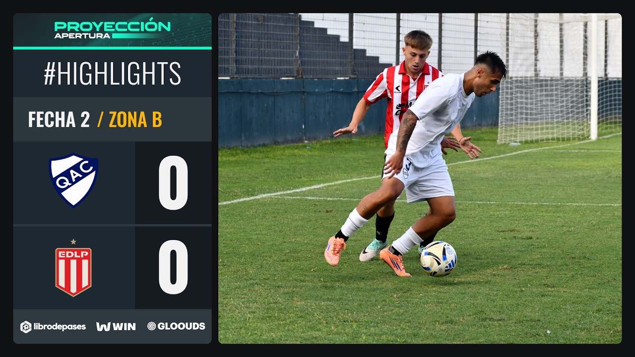 QUILMES 0 - 0 ESTUDIANTES (LP) I Resumen del partido I #TorneoProyecci&oacute;n Apertura 2026