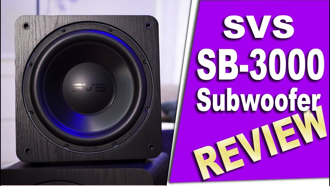 Обзор сабвуфера SVS SB-3000 | О боже! [4K HDR]