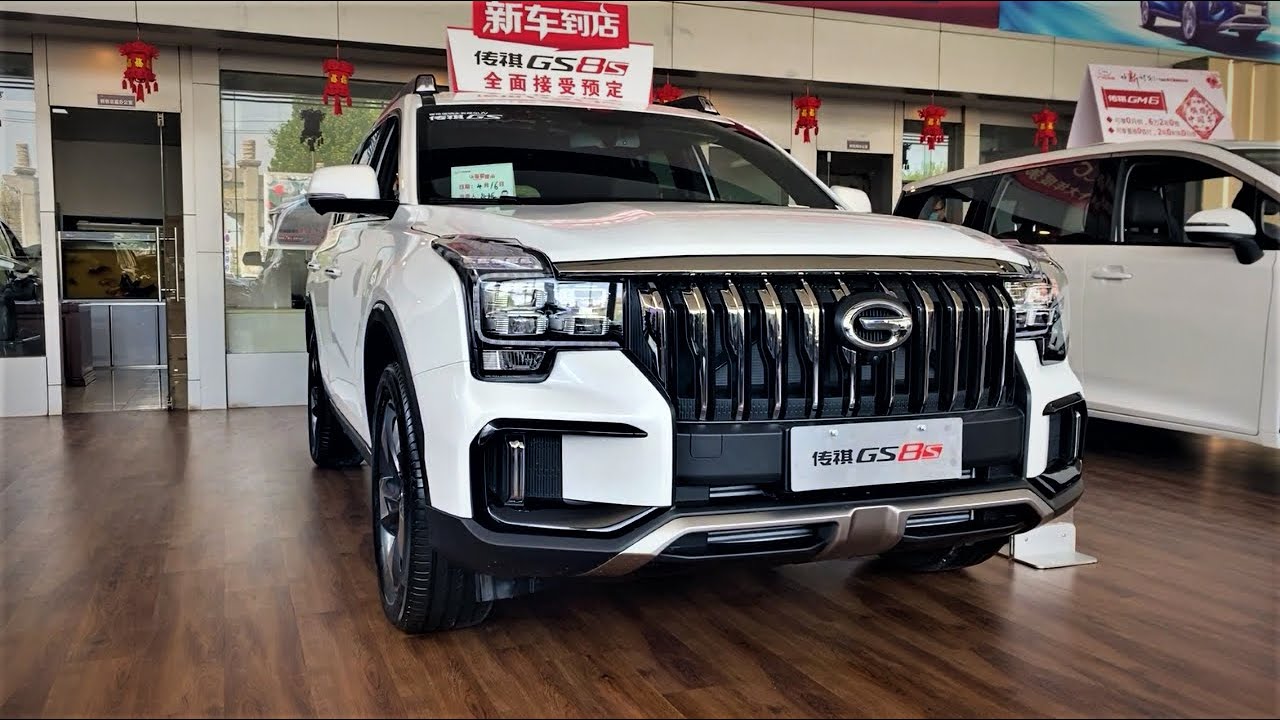 2020 GAC GS8S 390T Walkaround—China Auto Show—2020款广汽传祺GS8S，外观与内饰实拍