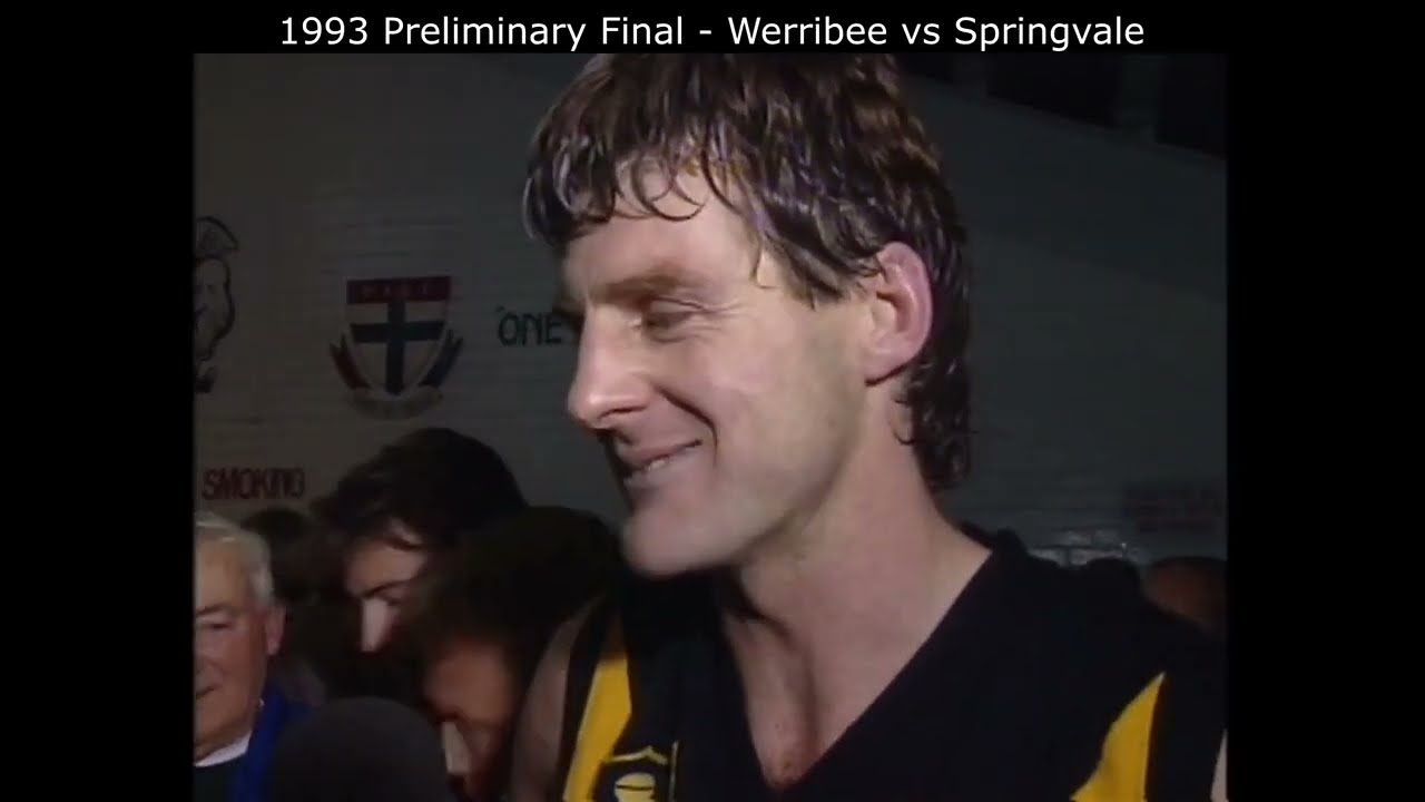 1993 VFA Preliminary Final | Werribee vs Springvale Highlights