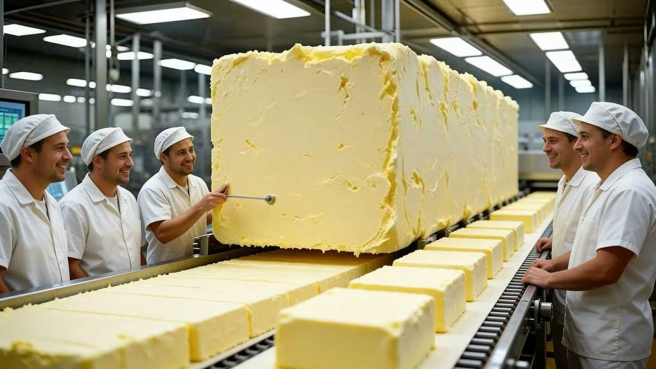Inside a Massive Butter Factory: Complete Production Guide