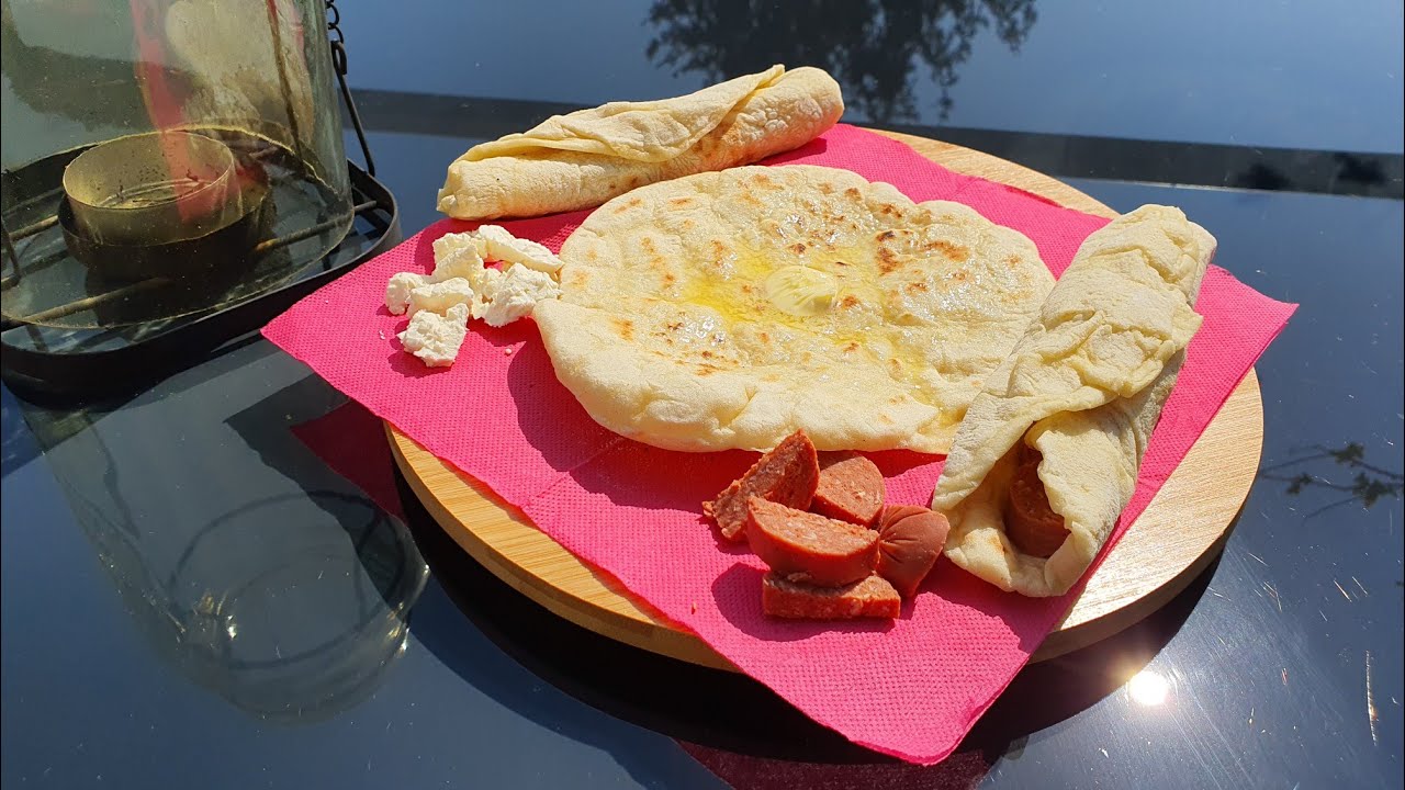 Pain rond délicieux pour le déjeuner / Balon Bazlama 👌/ Mayali /Lekker Bazlama