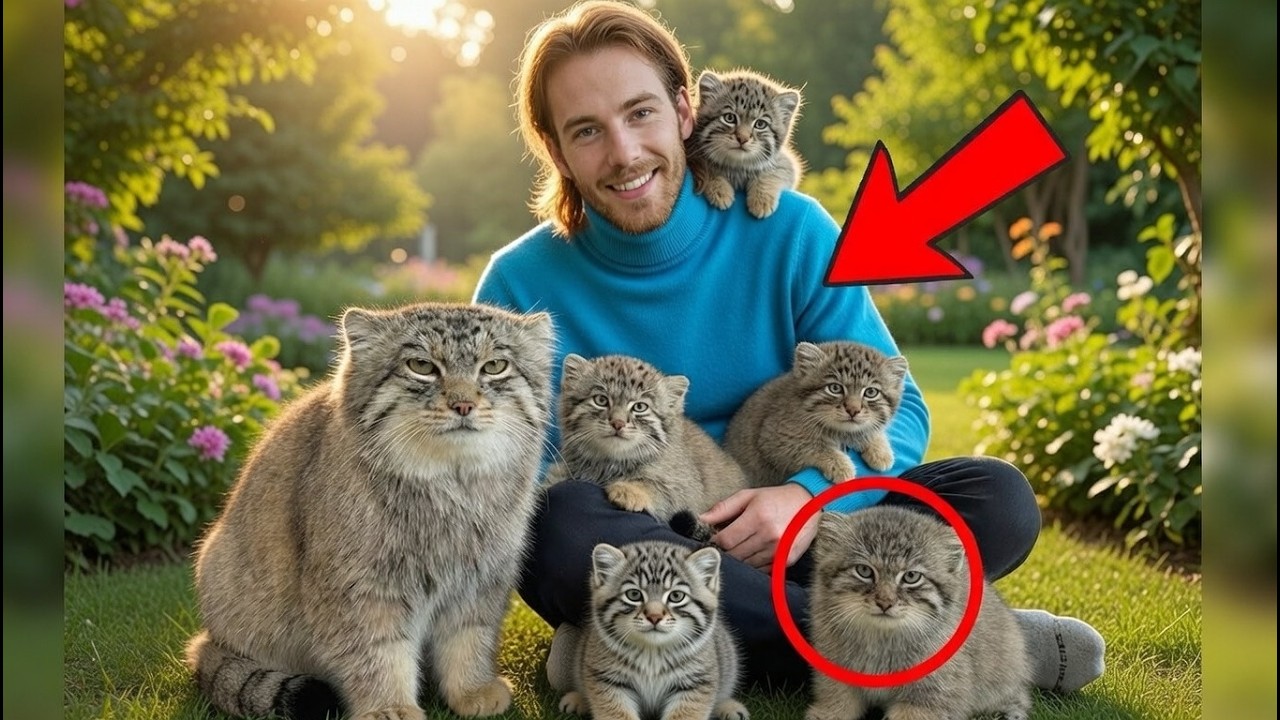 Abandoned Pallas’s Cat Cub by the Road… What Happened Next Changed EVERYTHING 😭❤️