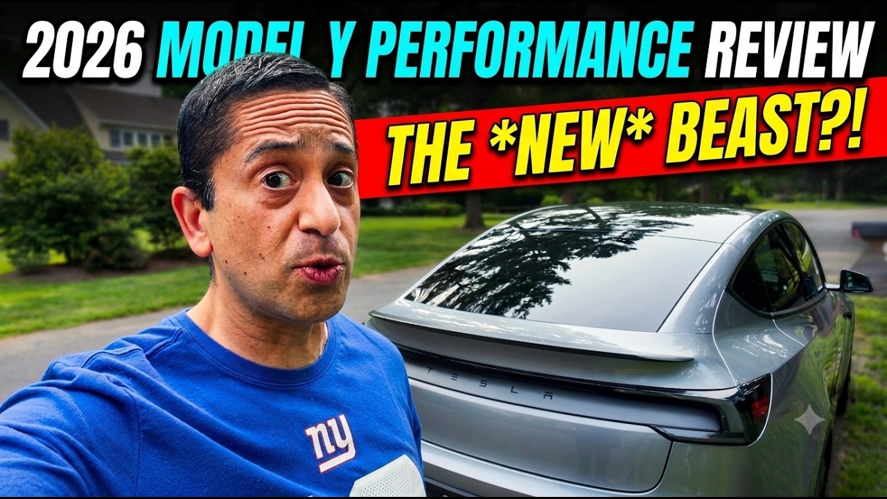 Обзор Tesla Model Y Performance 2026 года