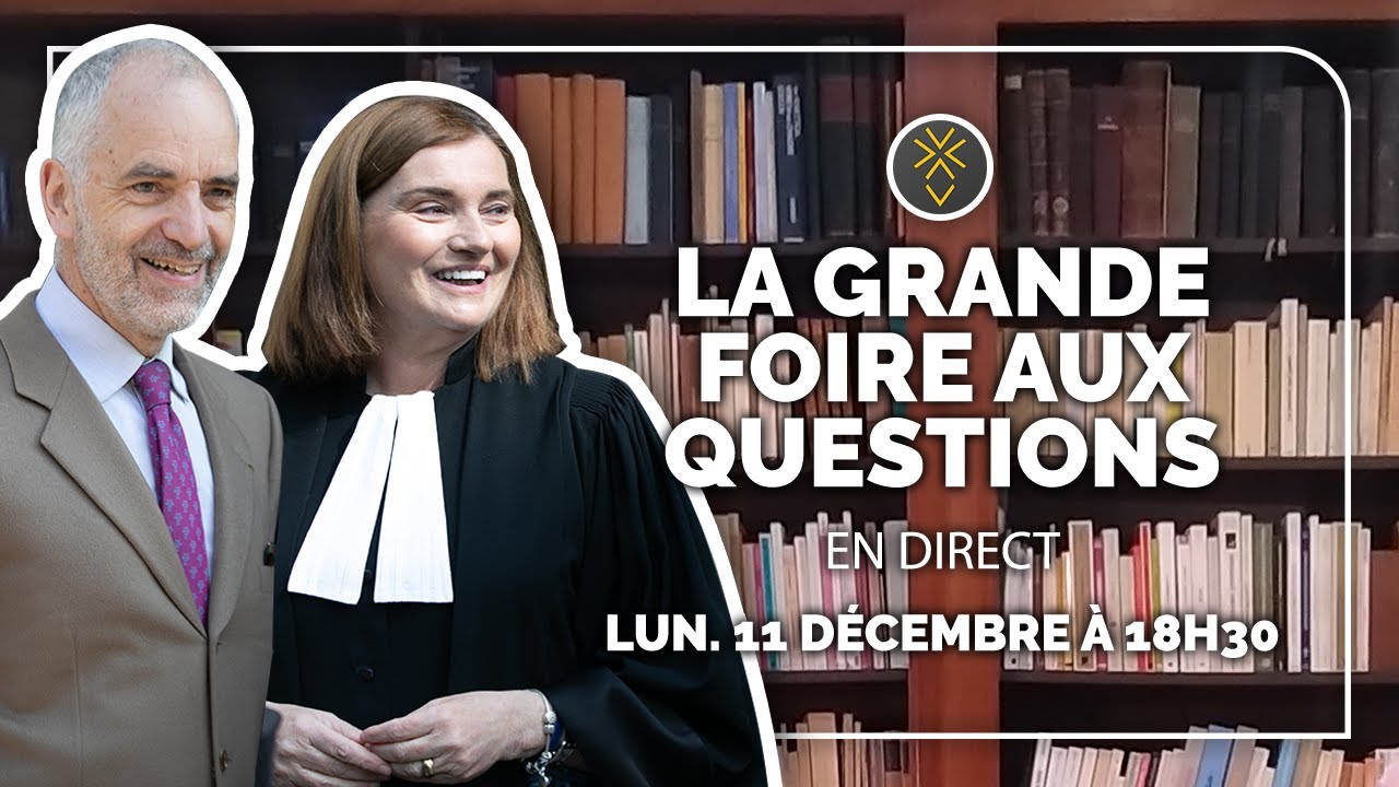La grande foire aux questions du protestantisme | Pasteurs Florence Blondon et Louis Pernot