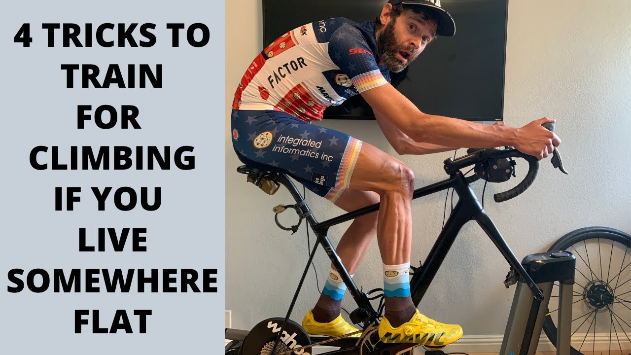 4 Ways to Train for Climbing if You Live Somewhere Flat (or on a Stationary Setup)