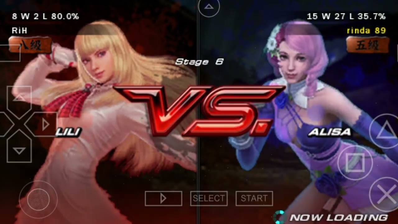 TEKKEN 8 LILI ARCADE GAMEPLAY| TEKKEN 6 PSP |#tekken6#tekken6mod#tekkenmods