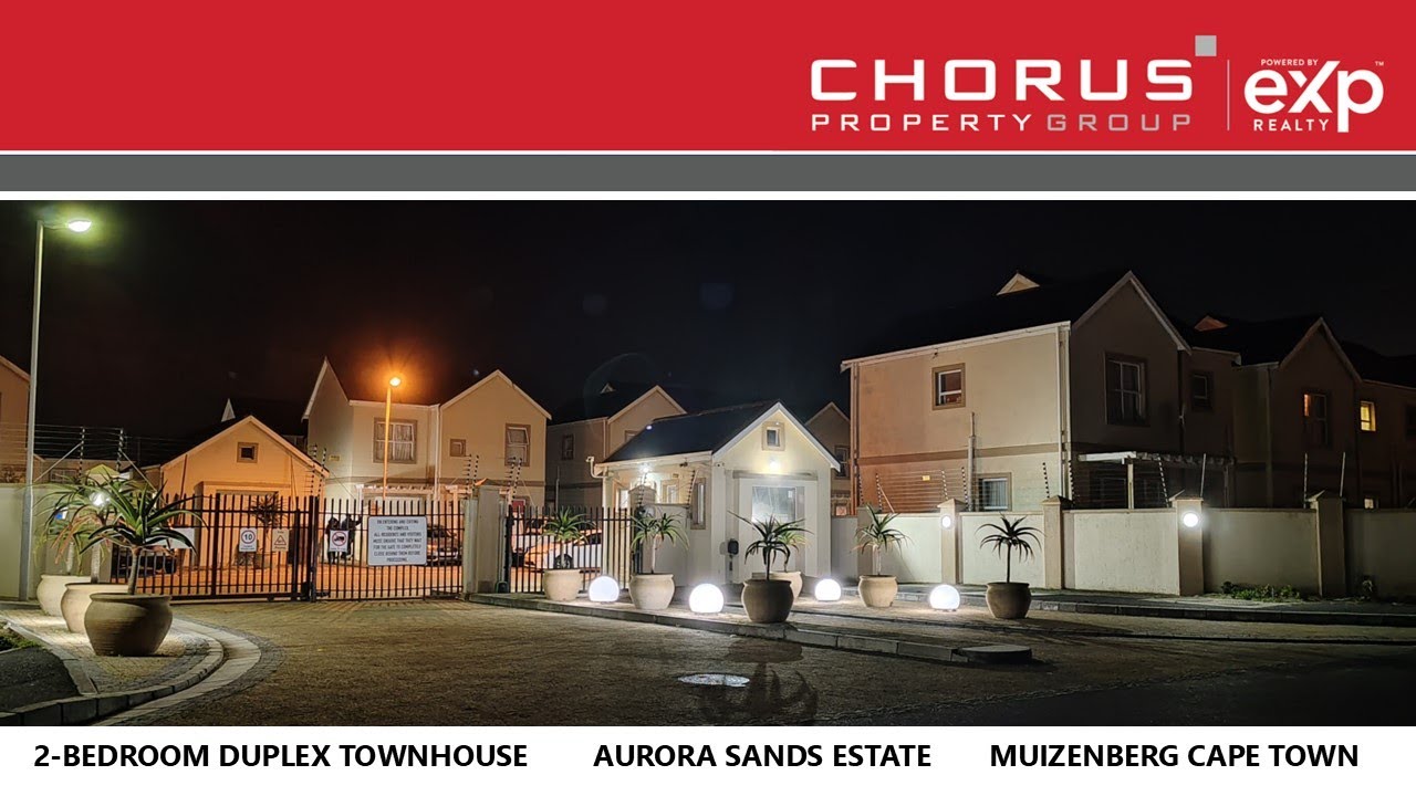 Desirable 2-Bedroom Duplex Townhouse in Aurora Sands, Muizenberg - FOR SALE