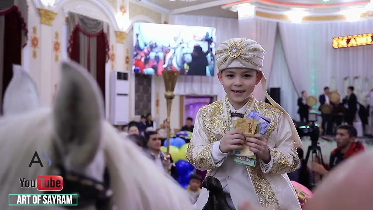 SAYRAMDA sunnat to`y Zilola Narmetova honadonida. Karnay Surnay UMID guruhi CHimkent