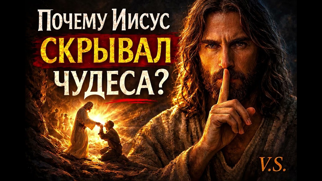 Почему Иисус скрывал чудеса?