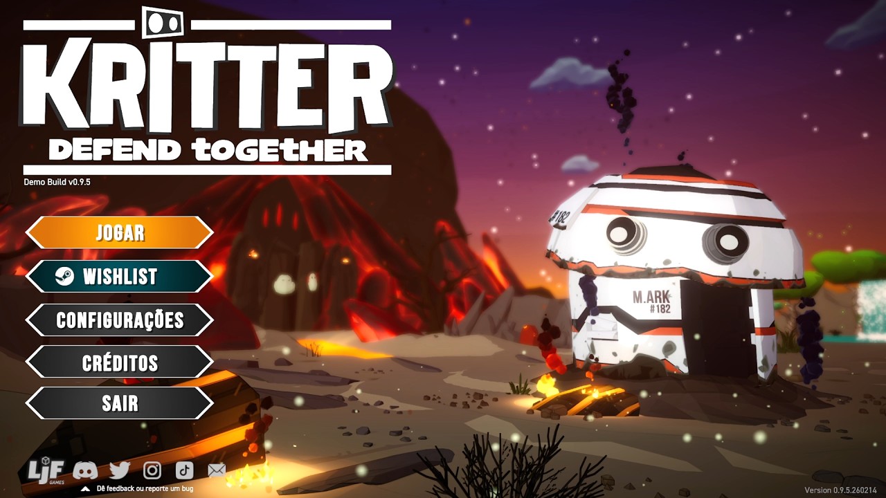 Kritter: Defend Together # Início de Gameplay DEMO, Legendado em Português BR