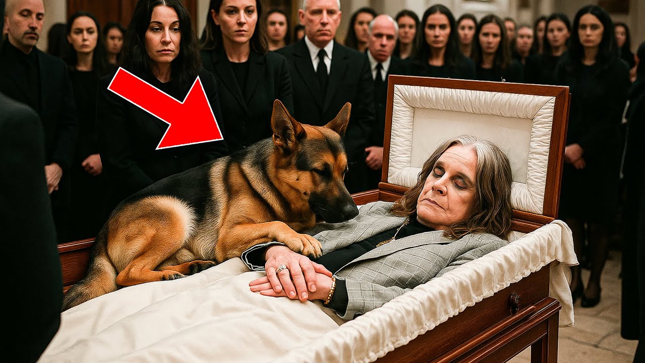 At Ozzy Osbourne Funeral, His Dog Jumped Onto This Body. What Happened Next Shocked Everyone