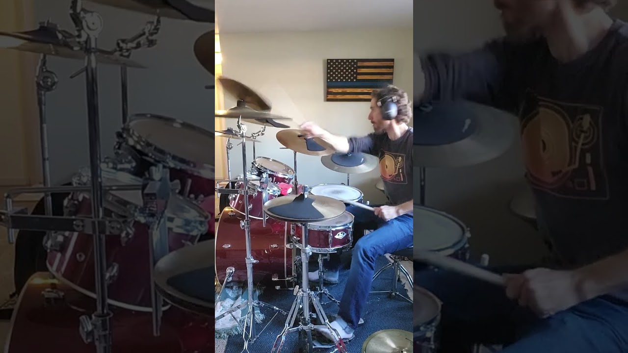 Breathe (alternative version) by Basement drum cover