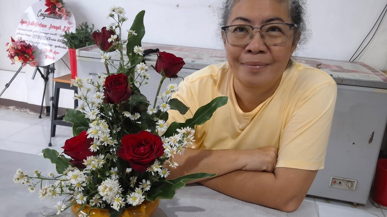 Dari Bunga Biasa Jadi Rangkaian Cantik 🌹