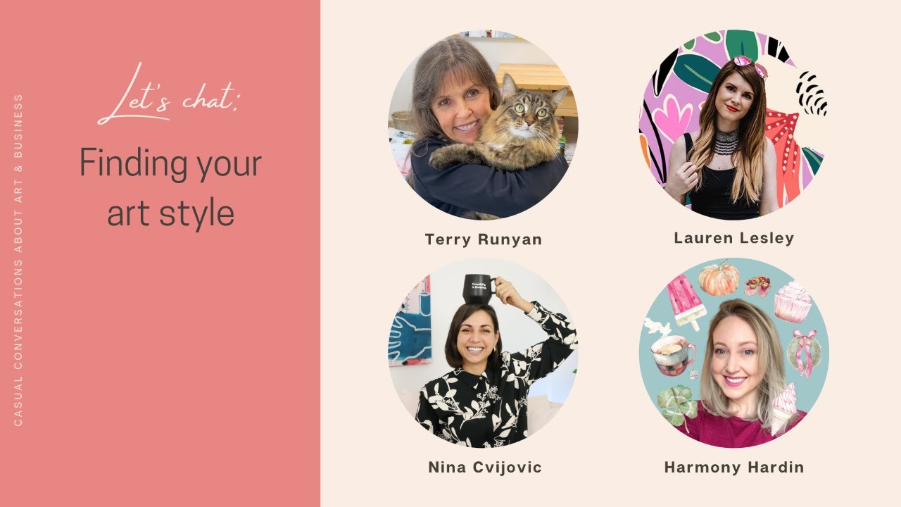 Finding your artistic style: Tips from 3 artists who have walked the walk