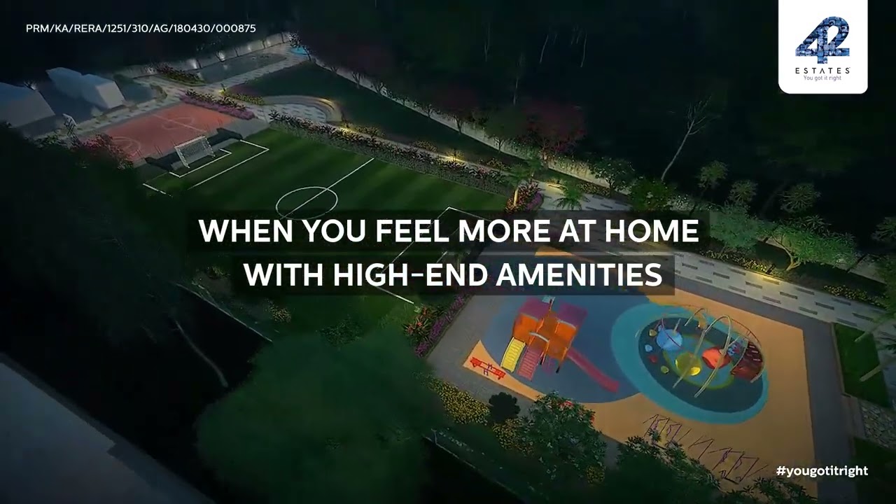 High-end amenities to residents who wish to lead a life at a prime location in the city