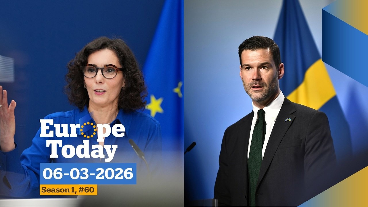 Commissioner Lahbib and Swedish Migration Minister react to Iran war | Europe Today #60, 06/03/2026