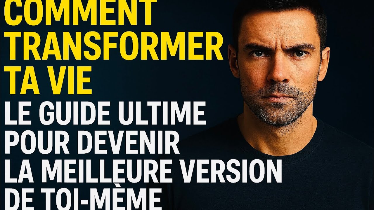 Comment Transformer Ta Vie : Le Guide Ultime Pour Devenir La Meilleure Version de Toi-Même 