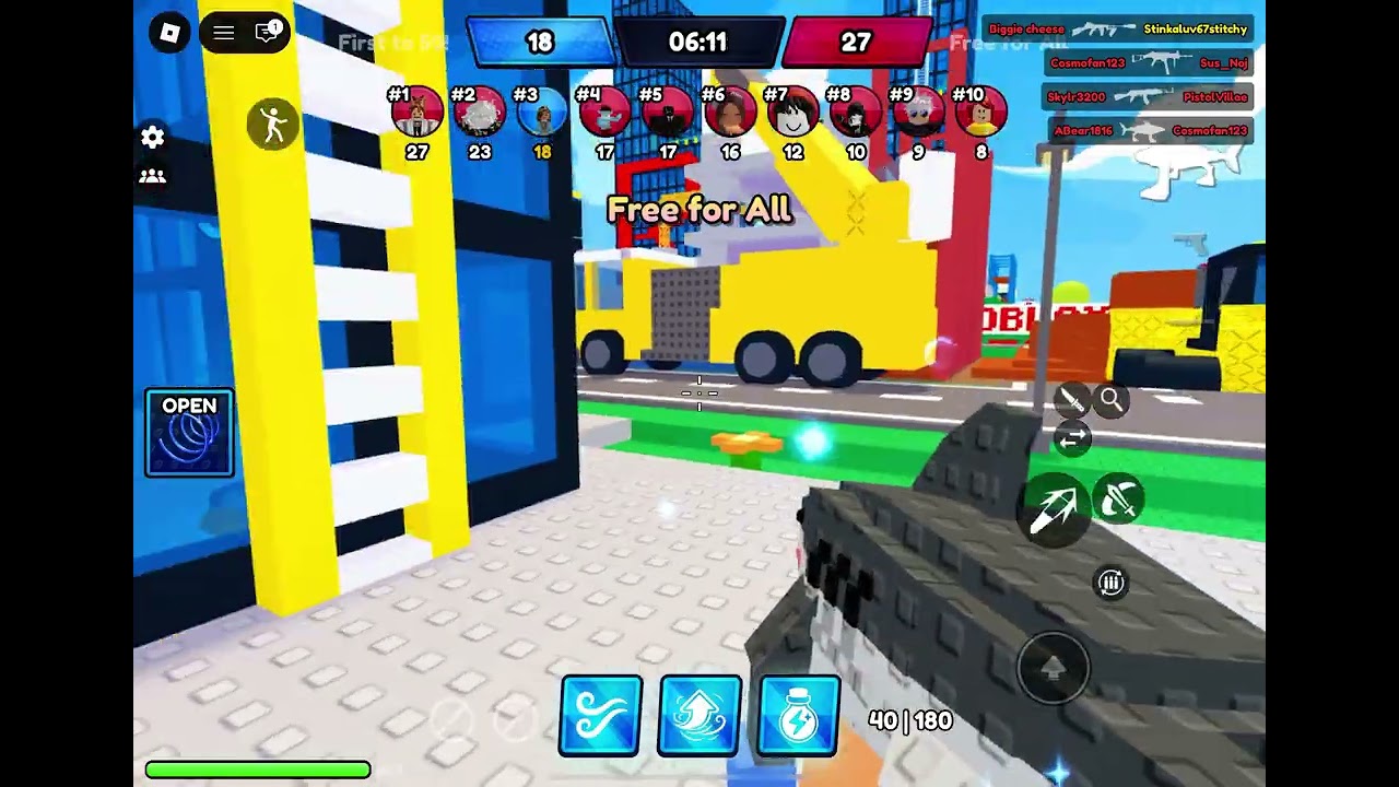 Playing hypershot