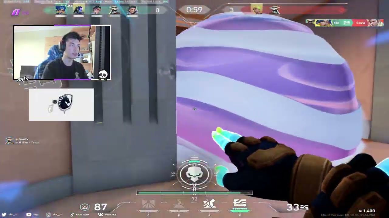 SUNSET! MVP! LIQUID NATS NEON VALORANT RANKED GAMEPLAY [Full Match VOD]