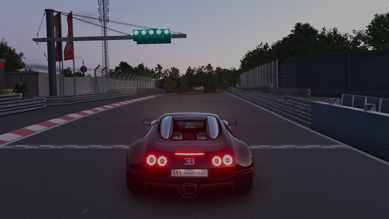 Gran Turismo 7 - Bugatti Veyron 16.4 '13 Gameplay on The Nurburgring.