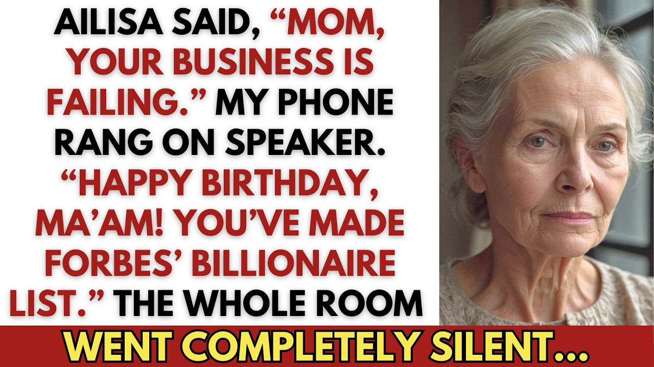 My son and DIL staged an intervention over my “failing” business—then Forbes called live.