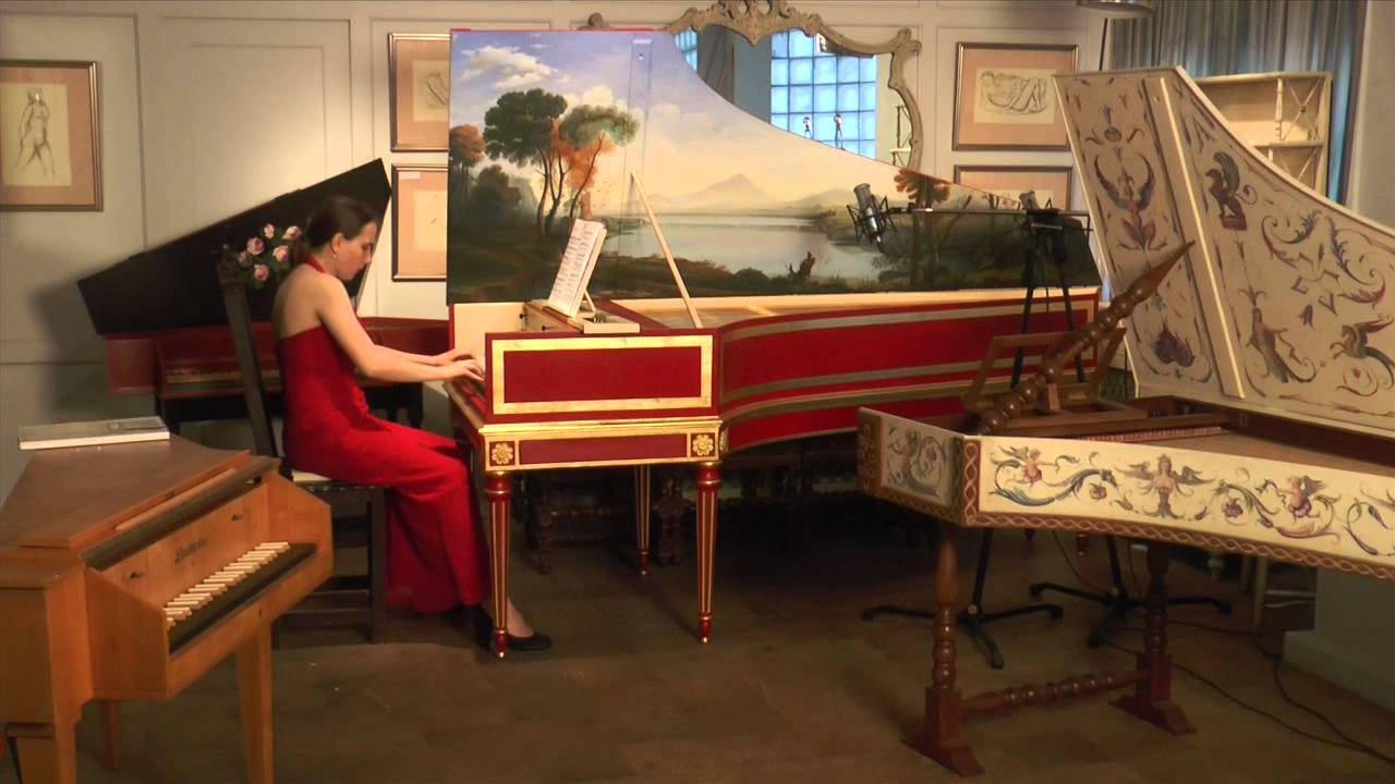 French Double Harpsichord for Sale