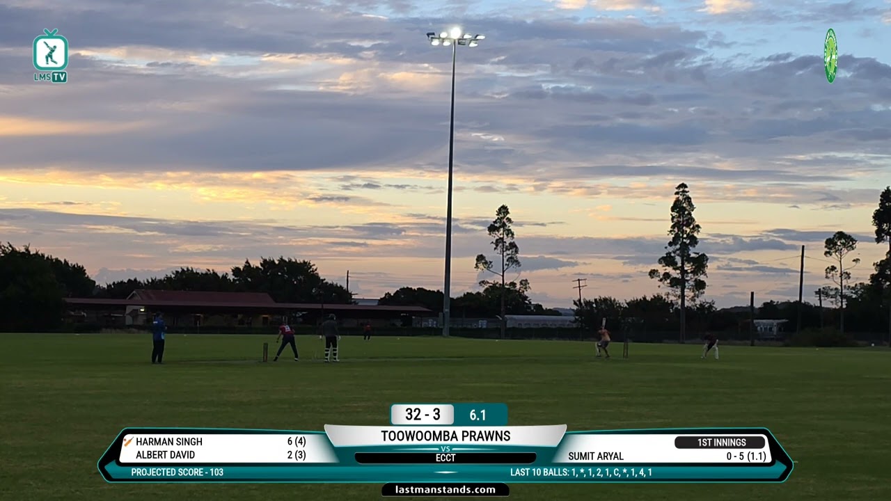 Match Highlights: toowoomba prawns Vs ECCT