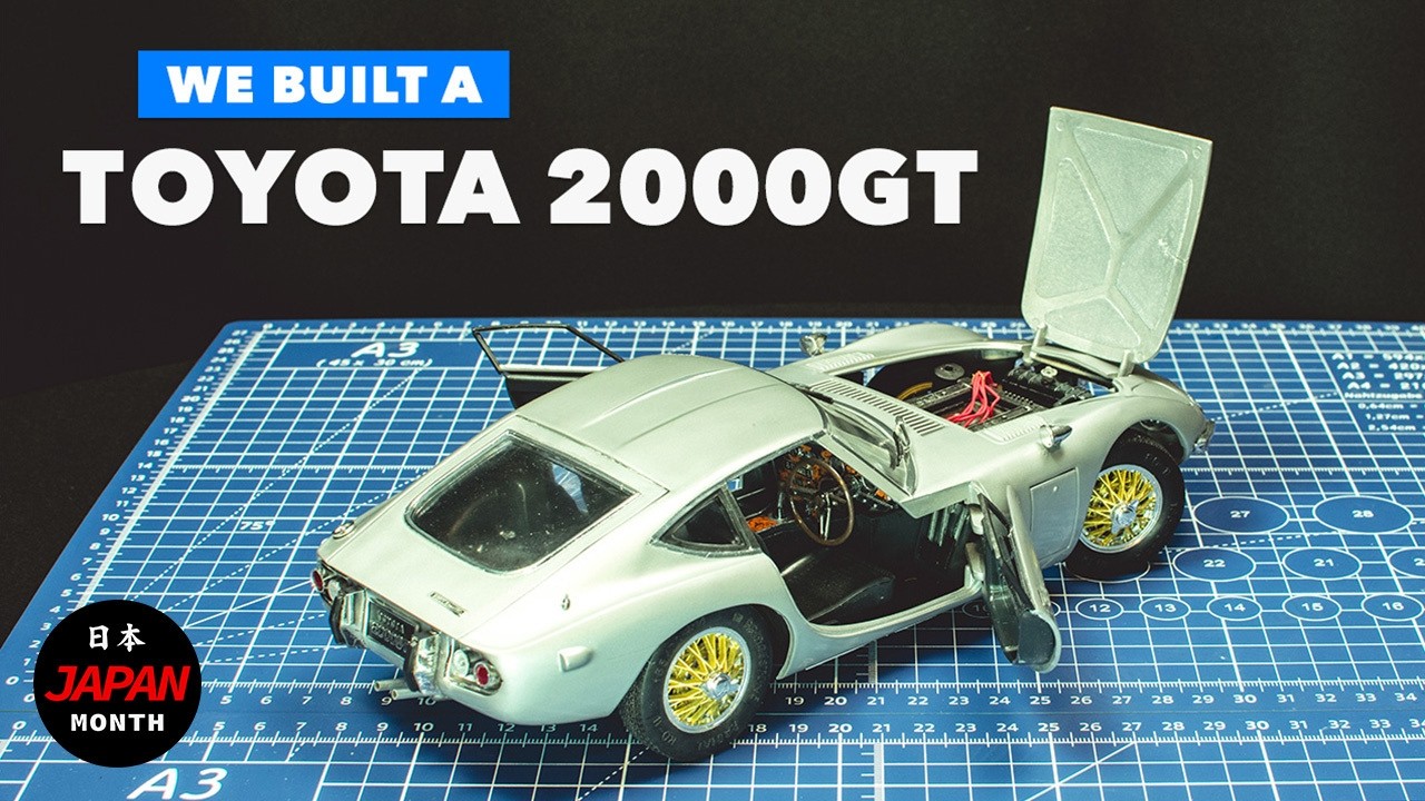 Building a 1/16 scale Fujimi Toyota 2000GT | Full STEP BY STEP Guide