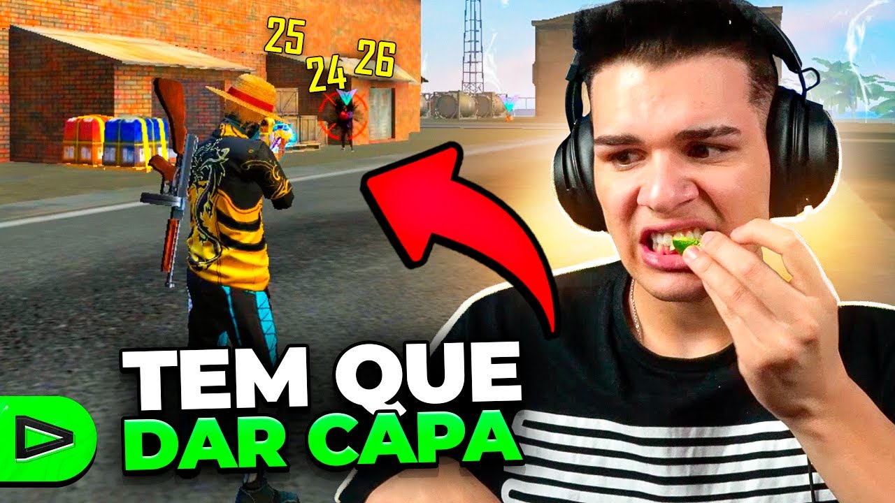 SE NÃO MATAR COM CAPA É TROLLADO NA LOUD!! FREE FIRE