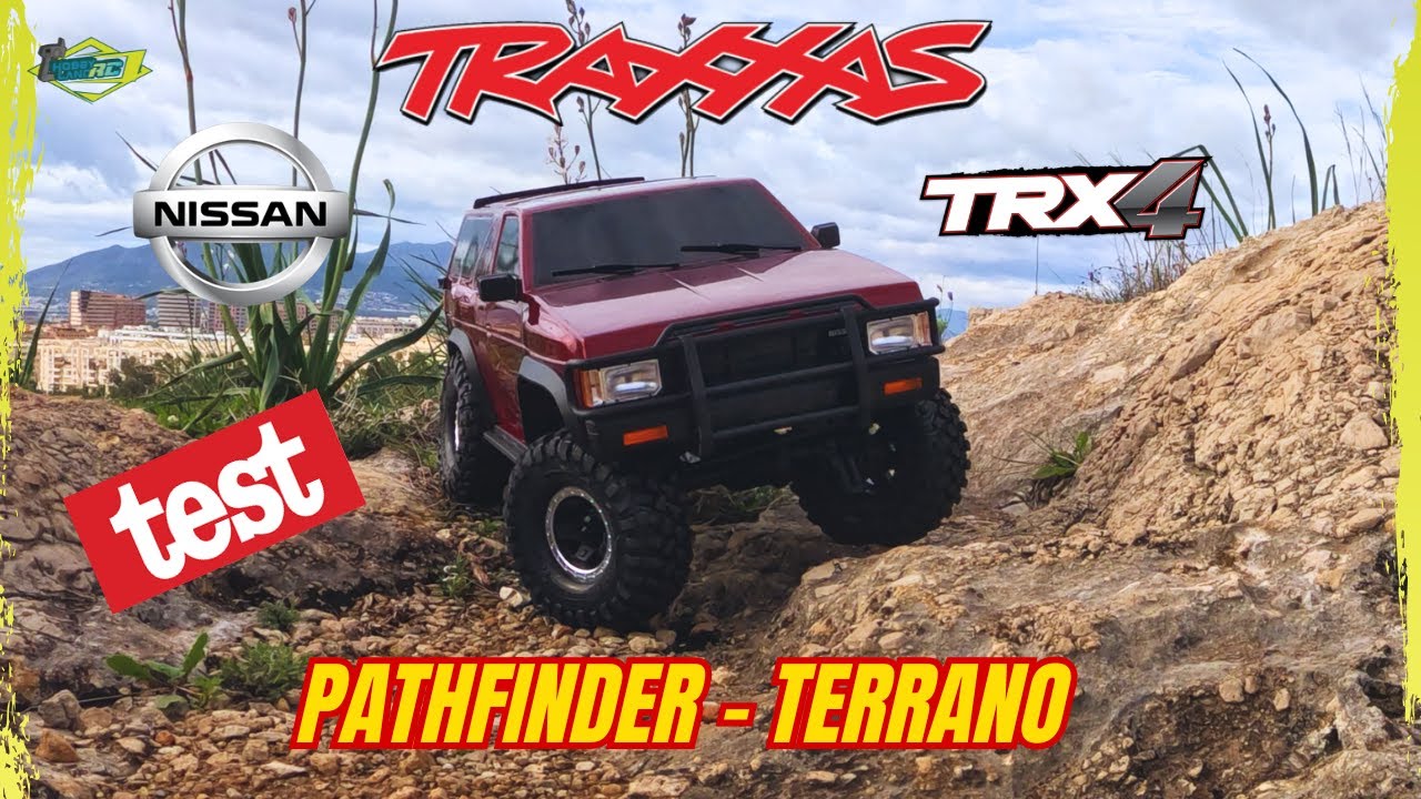 🤩🔰Conduzco este Nissan Terrano de radiocontrol🔰🤩 TRAXXAS TRX4 PATHFINDER rc crawler 1/10