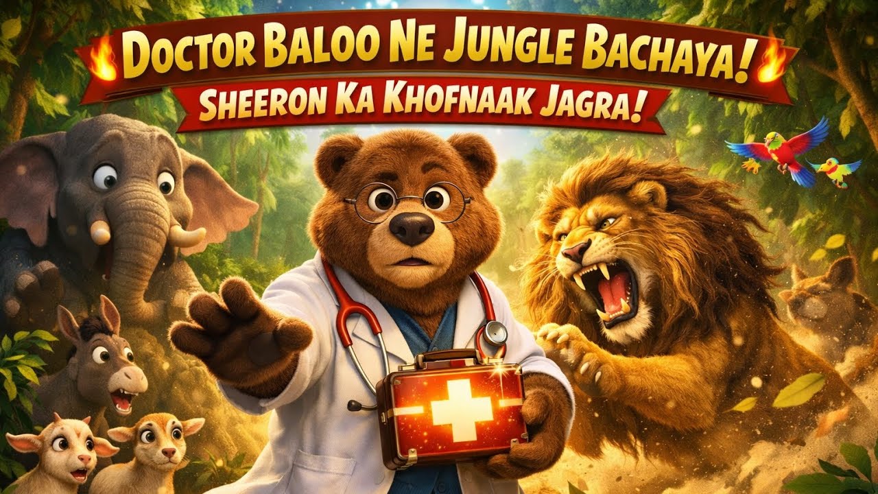 BALOO DOCTOR CARTOON [Moral story] [Hindi kahniyan][Cartoon story][ Emotional ending] #moralstories