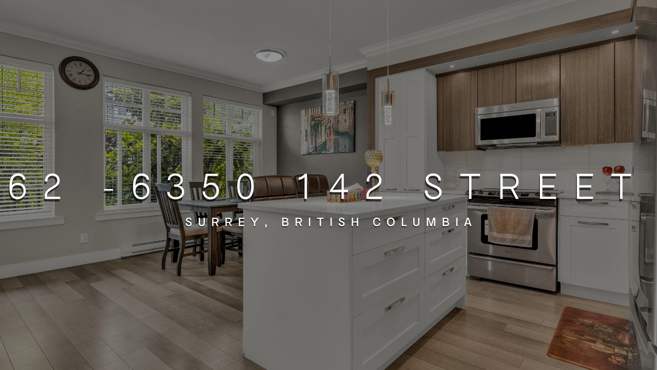 62 - 6350 142 Street | Surrey Real Estate Video Tour | Surrey Townhouse For Sale | Realty Studios