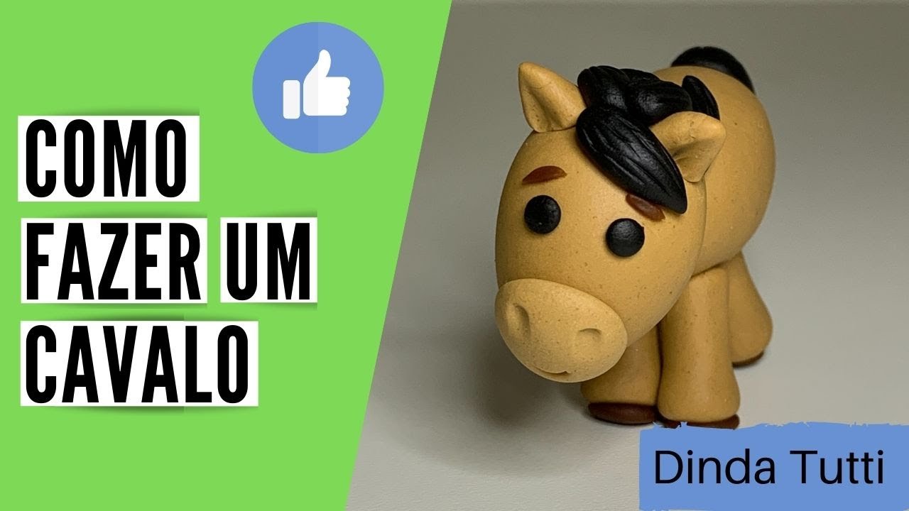 Como fazer um Cavalo com massinha / Play doh Horse