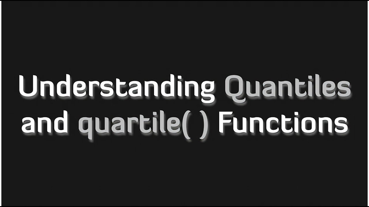 Understanding Quantiles and Quartiles function || Python Pandas || Class XII (Informatics Practises)