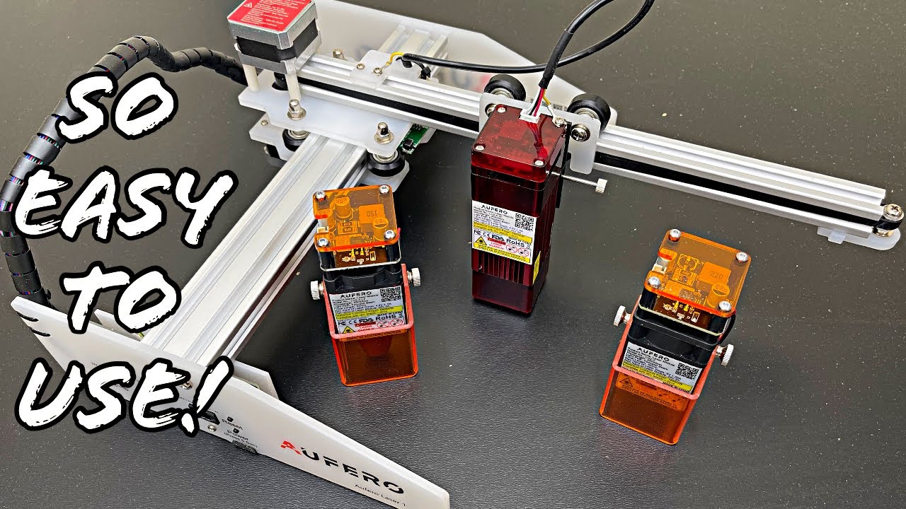 Testing the New Ortur - Aufero Laser 1 laser engraver