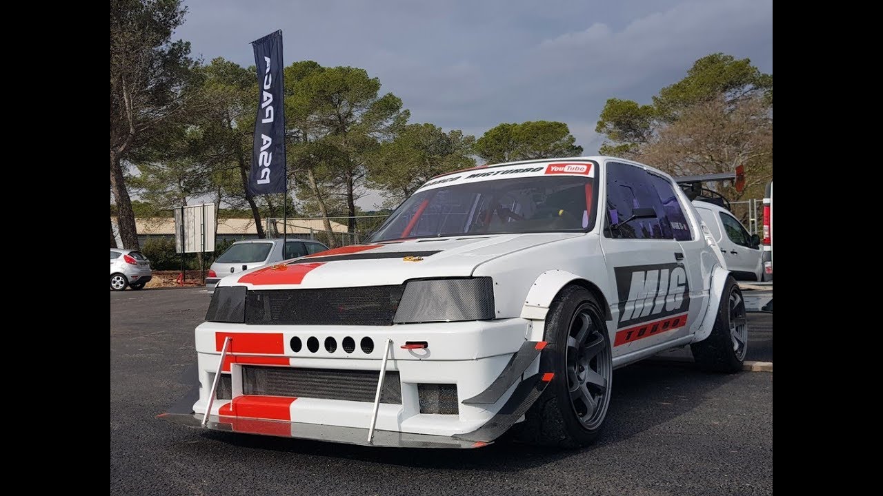 pôle mécanique alès 205 MIG TURBO session 14h40