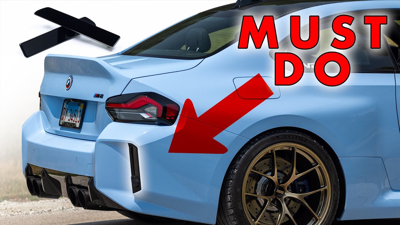 How To: Cleaning Up The New G87 M2's Rear End