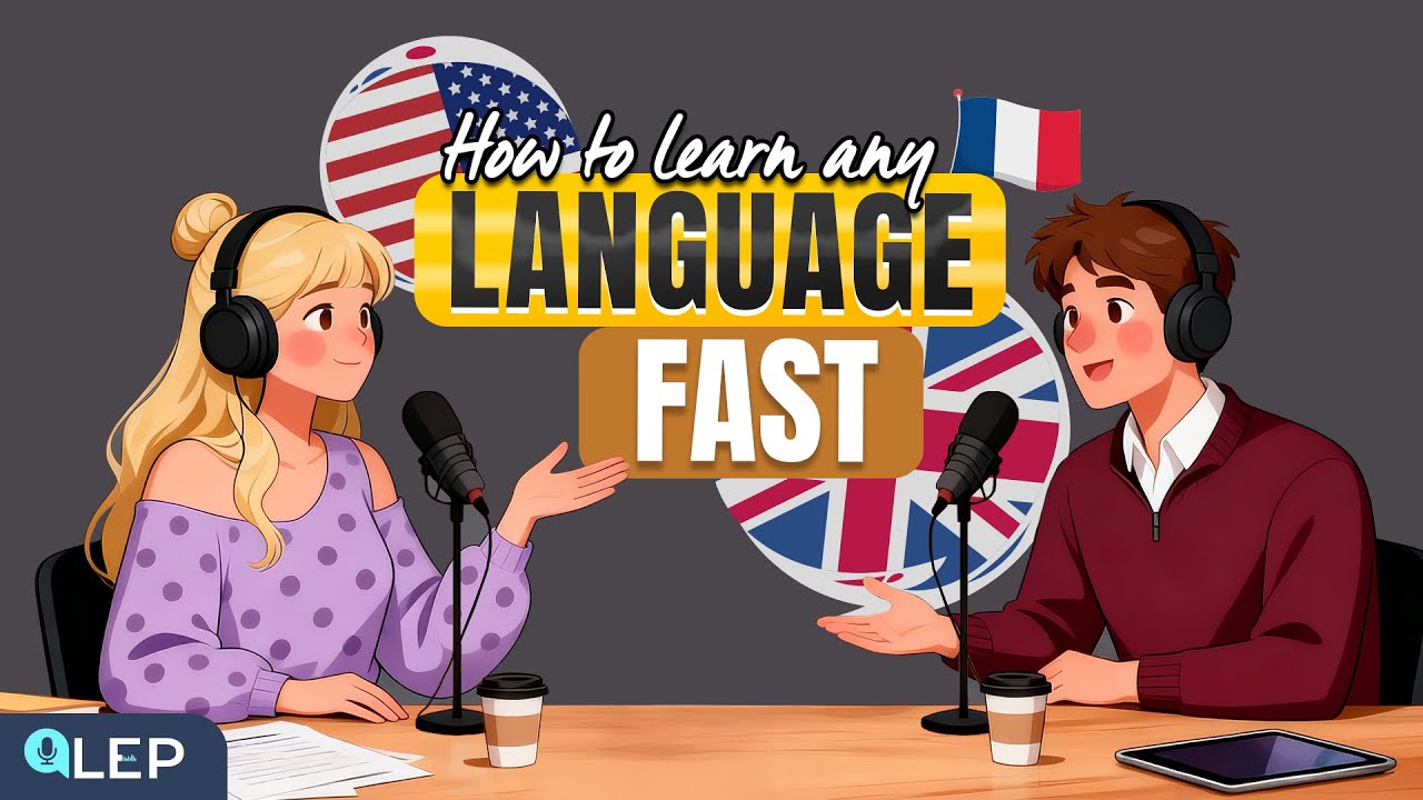 Secrets to Learn Any Language Faster (Without Burning Out) | Daily English Speaking Conversations