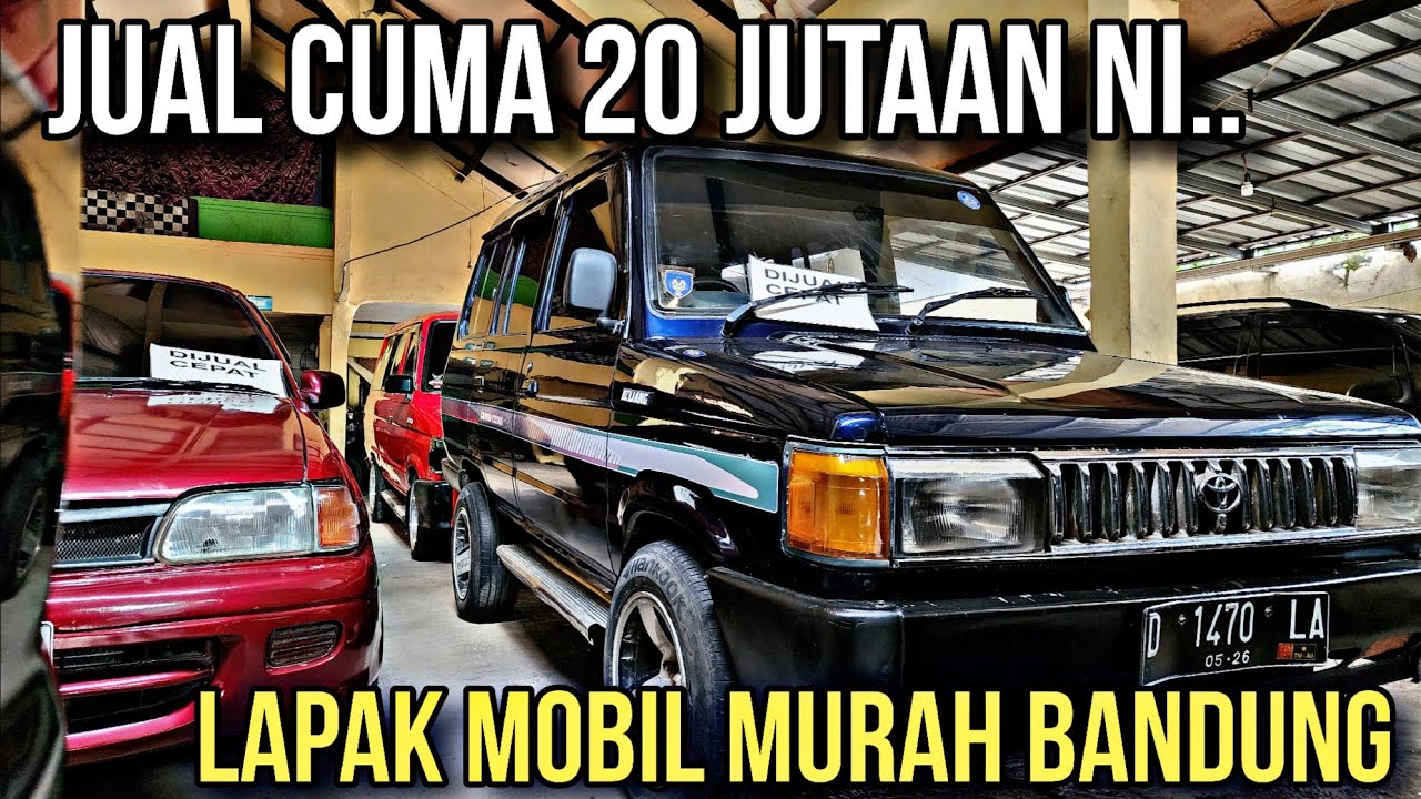 Jual 20 jutaan aja Harga Mobil Bekas Murah Kijang Starlet Futura Ts120SS di Herdiana Motor Bandung