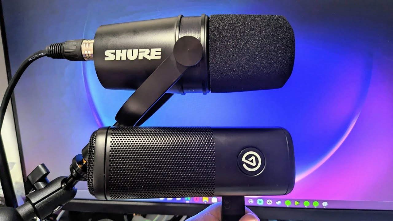 Shure MV7X & Elgato Wave DX Comparison. Which dynamic mic sounded the best?