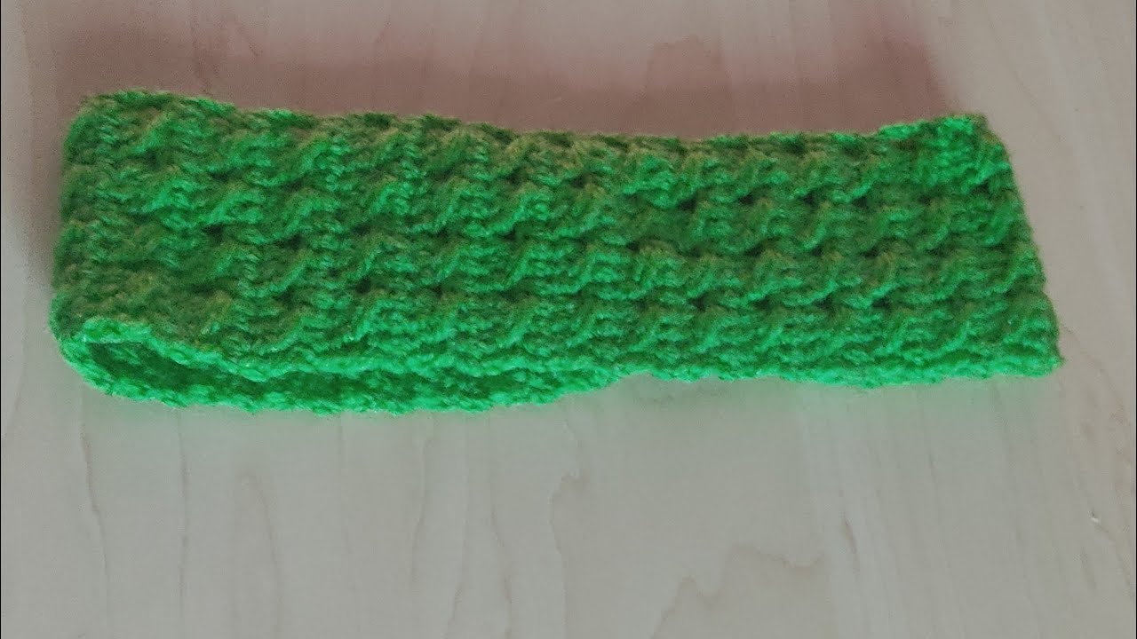 DIADEMA A CROCHET//FACIL DE HACER