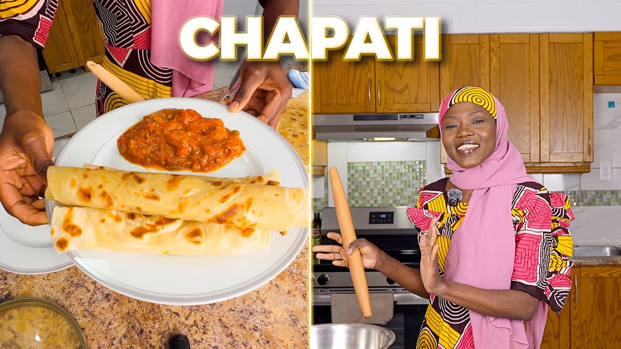 Wife Tries Kenyan Chapati For The First Time In Canada
