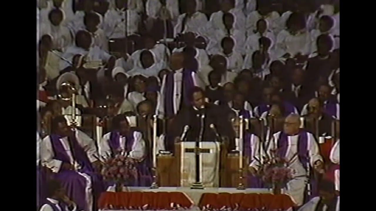 Four Minutes of Straight Preaching Bishop Willie J. Campbell COGIC Holy Convocation Year 1985!!!! 🔥